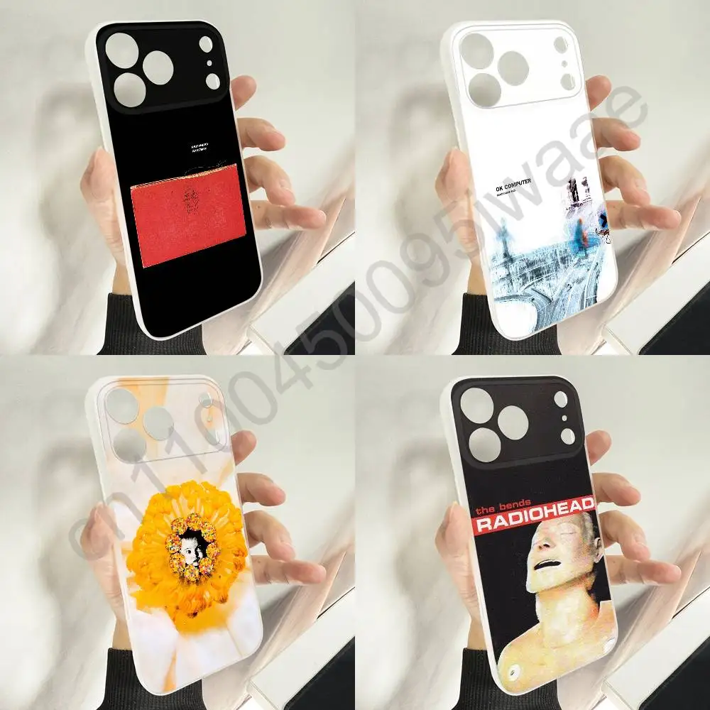 

R-Radiohead Pablo Honey Amnesiac Kid A Phone Case For Magsafe iPhone 11,16,15,14,13,17,12,Plus,E,Air,Mini,Pro,Max Magnetic Cover