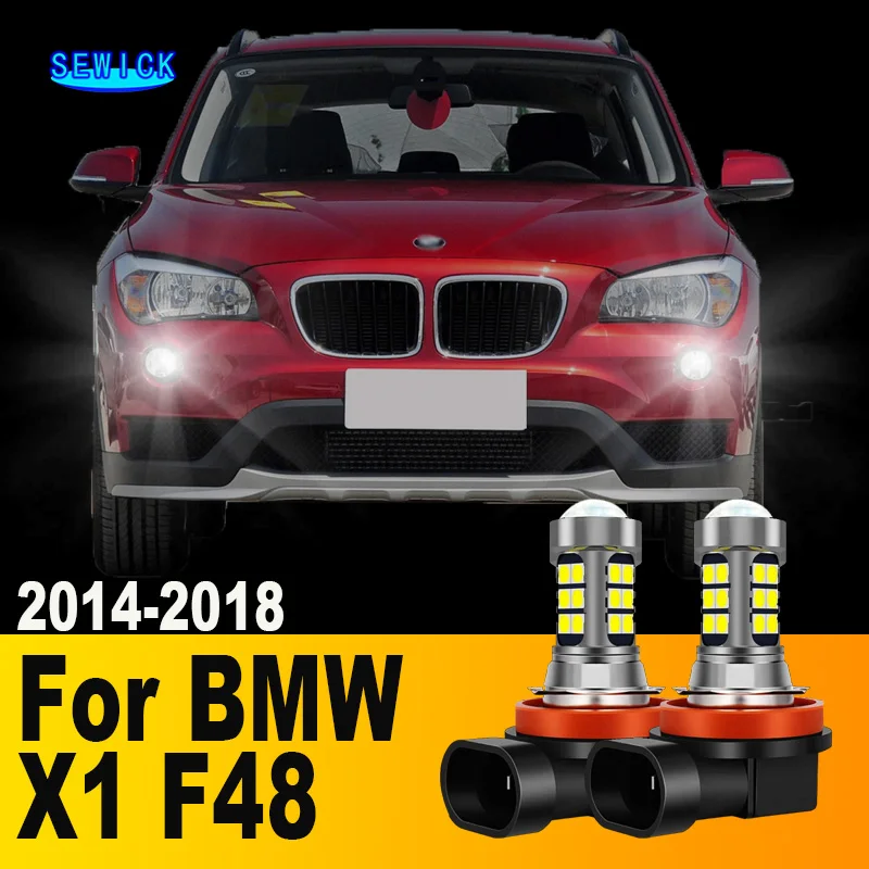 

2Pcs LED Lamp Car Front Fog Light Accessories For BMW X1 F48 2014 2015 2016 2017 2018