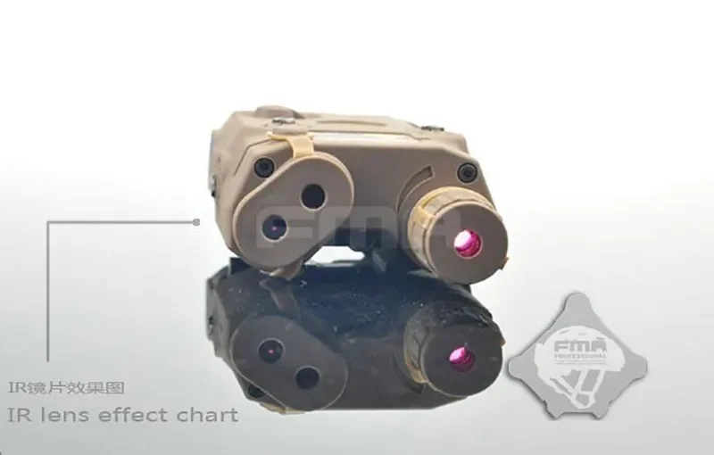 FMA AN/PEQ-15 táctico: láser rojo, linterna blanca e IR, Picatinny - imagen 5