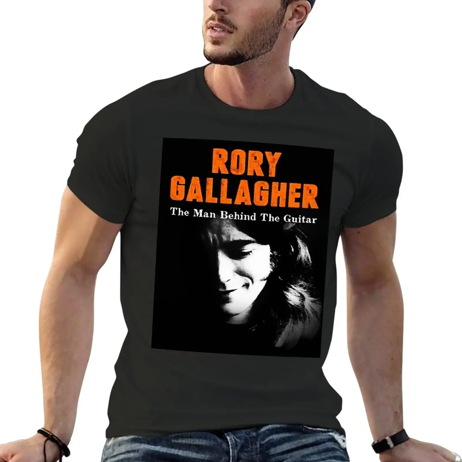 blues and rock Rory Gallagher T Shirt T-Shirt korean fashion designer shirts aesthetic clothes anime figures clothes for men