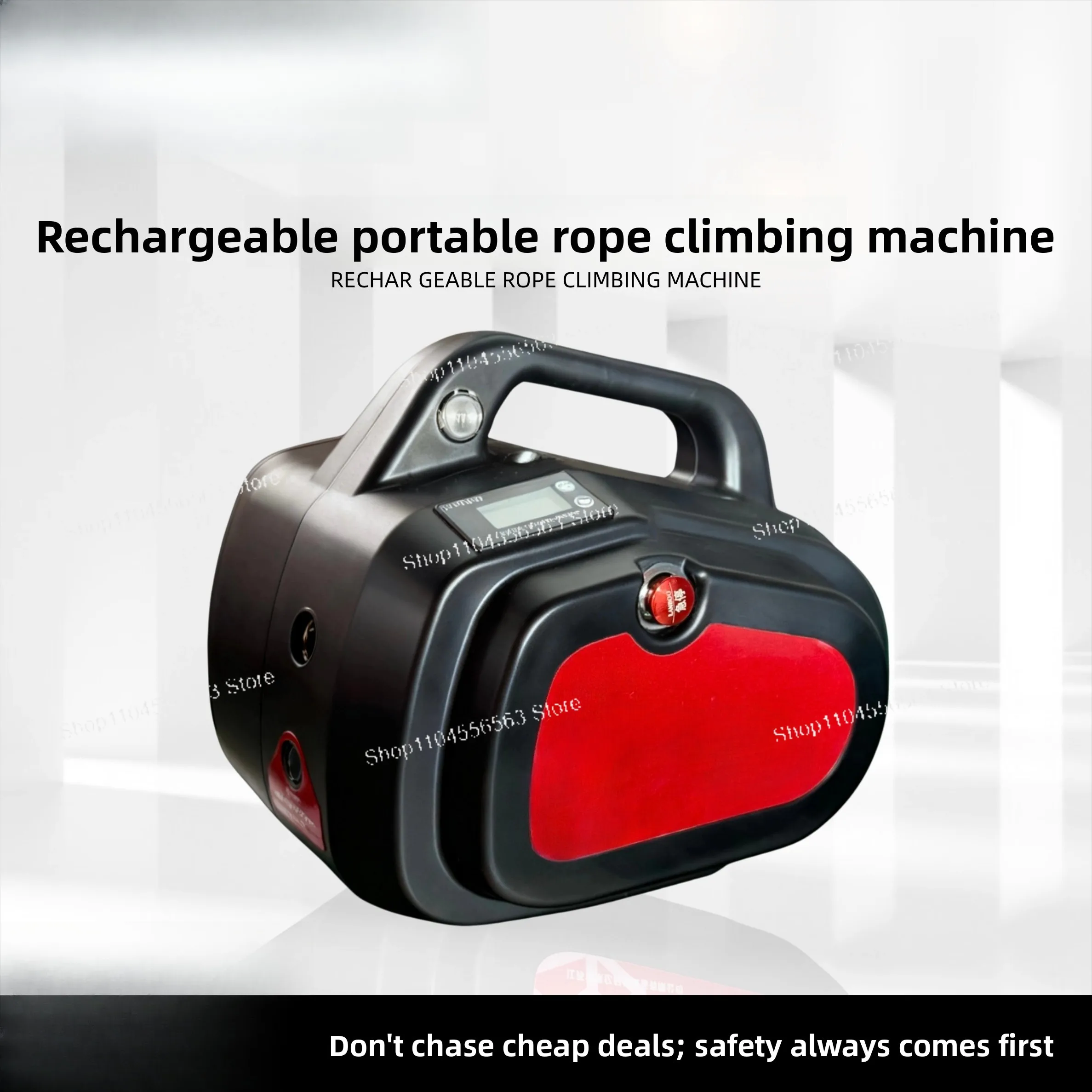 

Lithium battery rope climbing machine - Portable electric outdoor heavy object lifting and installation