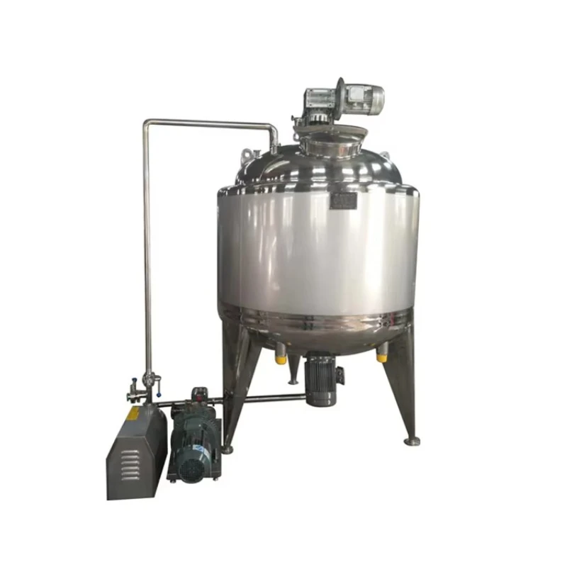 Vacuum Cosmetics Homogenizer Mixing Equipment Laundry Detergent Soap Gel Body Lotion Maker