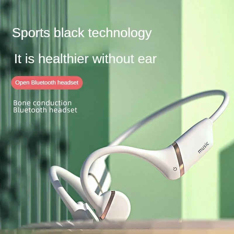 

H12 Open Bone Conduction Second Generation Wireless Sports Bluetooth Earphones Headworn Air Conduction Noise Reduction Earphones