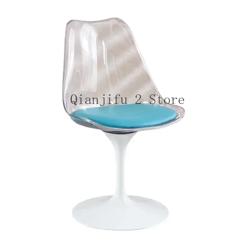 Acrylic Terrace Dining Chair Dressing Colorful Sillas Para Comedor Room Chairs Bar Modern Silla Comedor Kitchen Furniture  A1