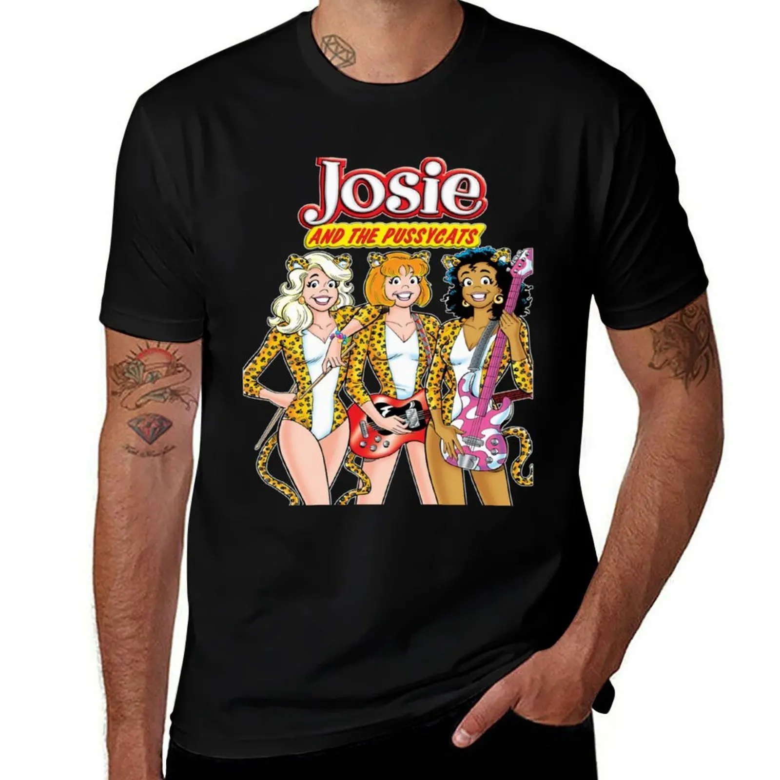 

Josie And The Pussycats Limited Edition Perfect Gift T-Shirt t shirts with prints t shirt man plain T-Shirt