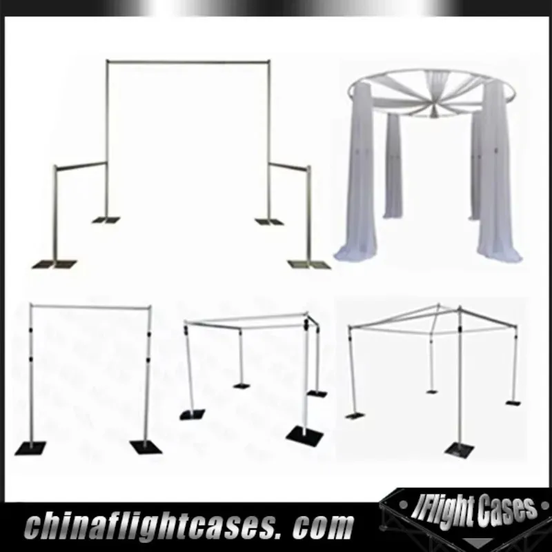 

【2026】High Quantity Of Party Tubes And Curtains With Double Crossbar Telescopic Tubes And Curtain Kits