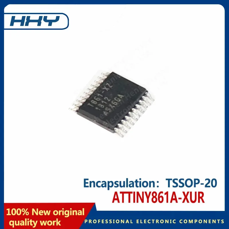 

5PCS The ATTINY861A-XUR encapsulates the TSSOP-20 microcontroller chip
