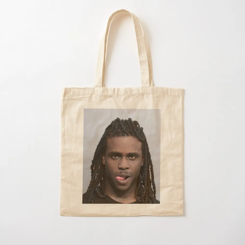 

Chief Keef Mugshot Tote Bag shopper bag women canvas Shopping bags Canvas Tote Bag