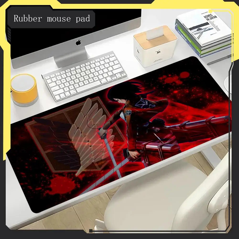 

Mouse Pad Attack on Titan Electronic game Many people like it mouse pad size non slip wear-resistant suitable desktops laptops