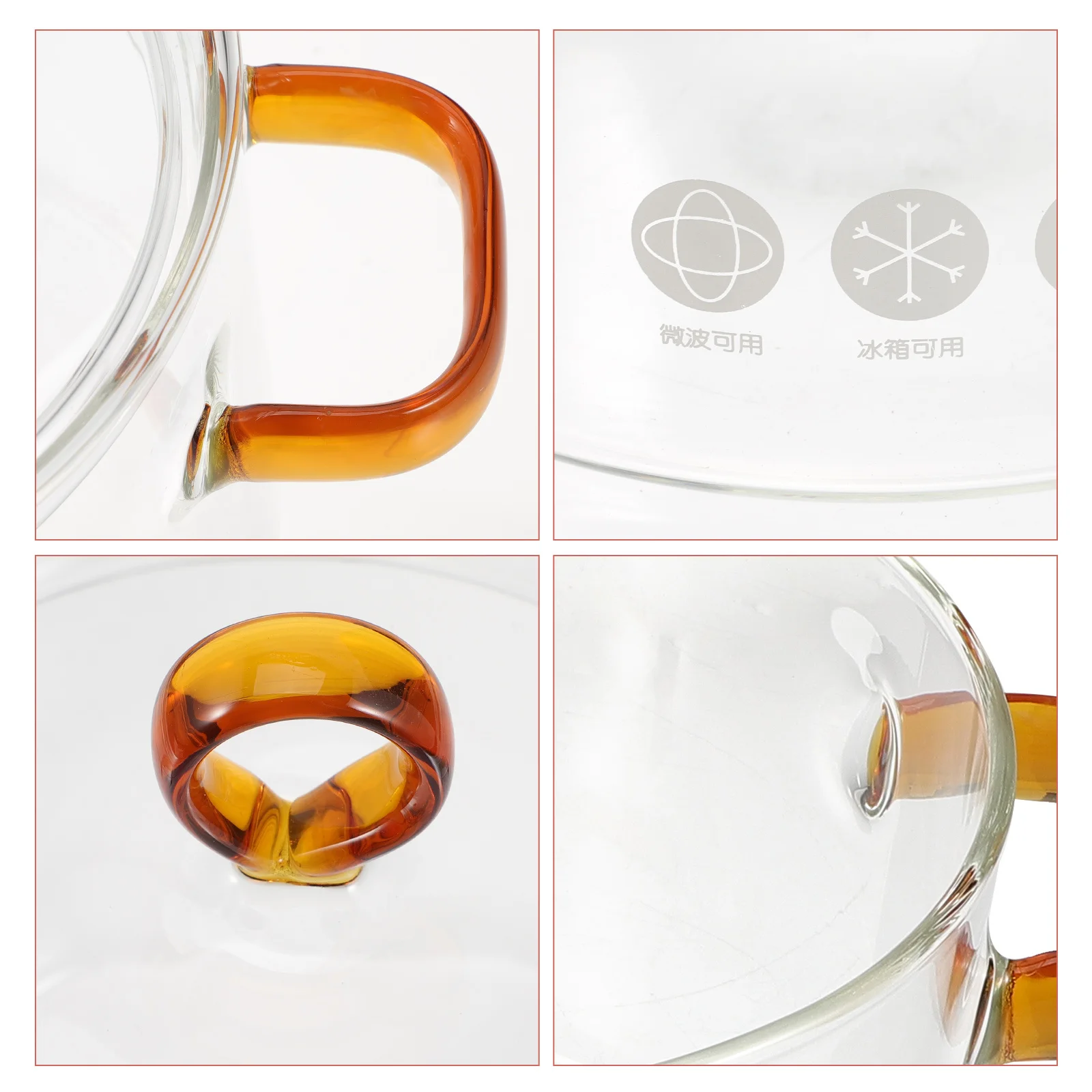 

Multifunctional Glass Stew Pot Transparent Heatproof Cooking Pot for Soup Noodle Vegetables Milk Home Kitchen Cookware