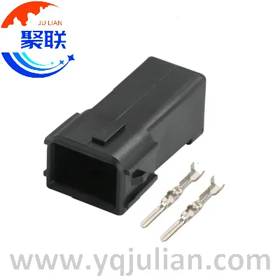 Auto 2pin plug unsealed male 6189-0553 Fuel Injector Plug OBD2 C04964 connector with terminals