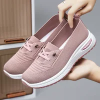 Chaussures d'été pour femmes, nouvelles chaussures décontractées tendance, respirantes, confortables, chaussures de sport 1