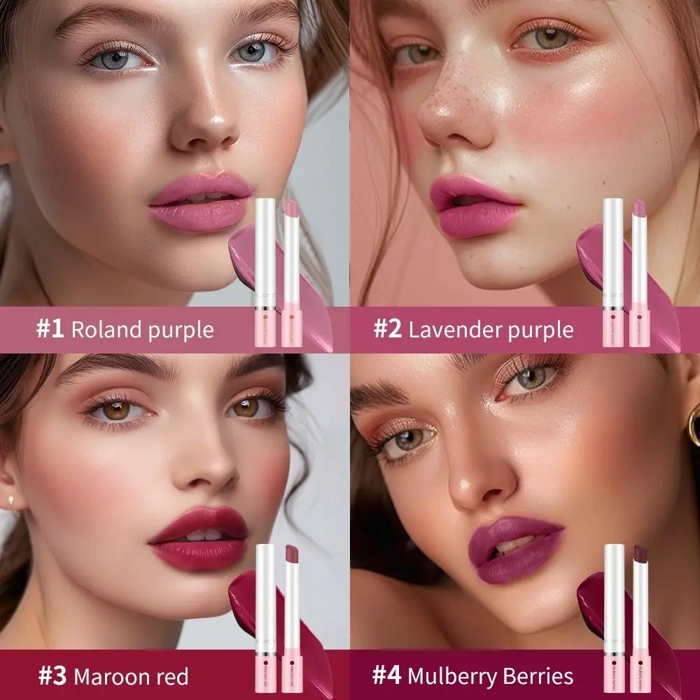 Matte Lipstick Waterproof Glossy Lana Del Rey Tube Lipstick 24 Hour Lasting Long Lasting Lipstick Women