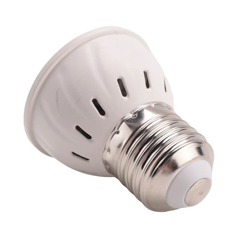 LICE-5X E27 80 LED Lampu Penumbuh Tanaman LED Bola Lampu Pertumbuhan Spektrum Penuh Lampu Phyto Bunga Bibit