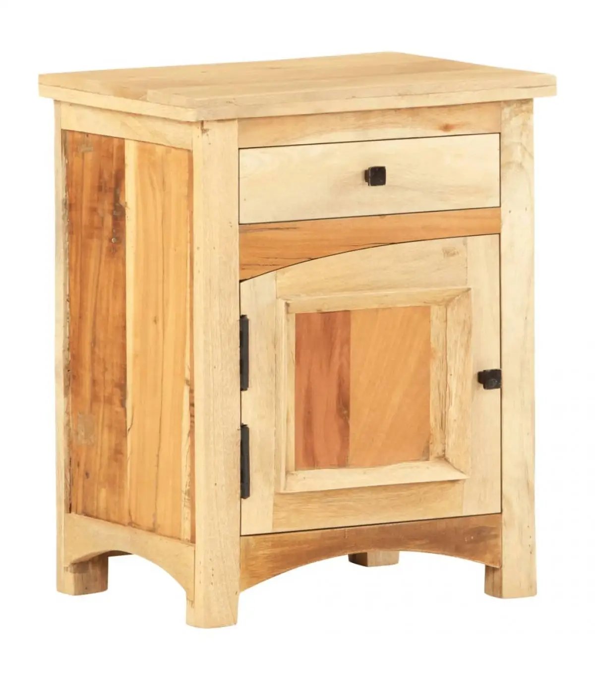 Bedside tables recycle solid wood bedside table 40x30x50 cm