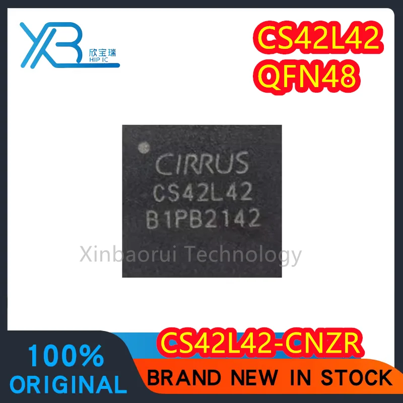 

(5/10pieces) CS42L42-CNZR CS42L42 QFN48 low power audio codec IC chip 100% brand new original electronics