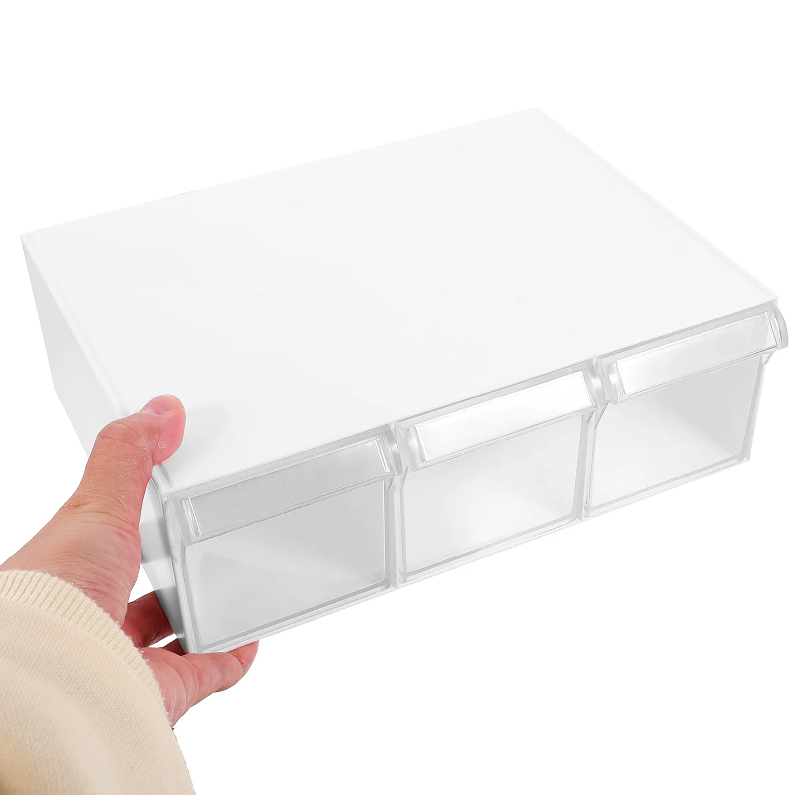 Drawer under Table Large Storage Bins Case Multi-function Desk Organizer Sticker Drawers Abs Type Office