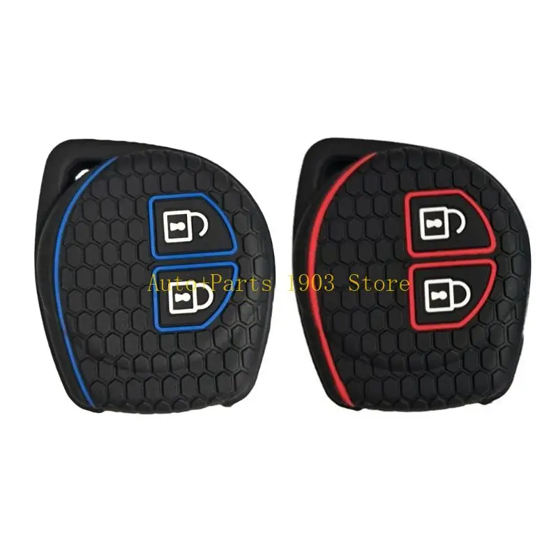 

E21C Silicone Keyless Entry Remote Control Keys Cover Case Protector Replacements Auto Remote Case 2 Buttons