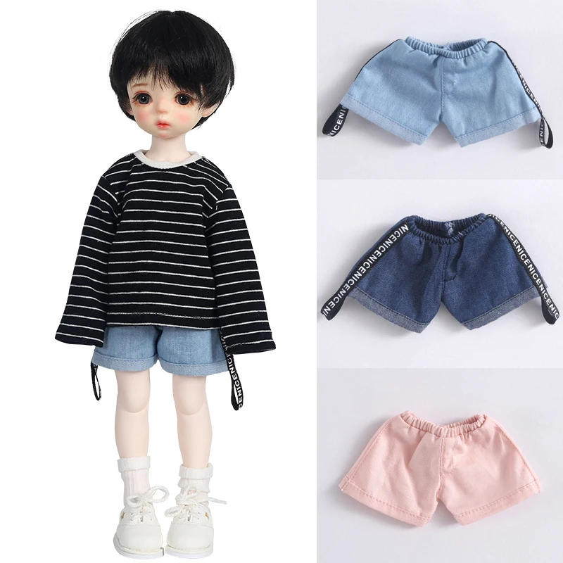 New 1/6BJD Doll Clothes Casual jeans trousers shorts  Pants for blyth, Licca, yosd, Azone,ICY, 1/6 Doll Accessories Toy