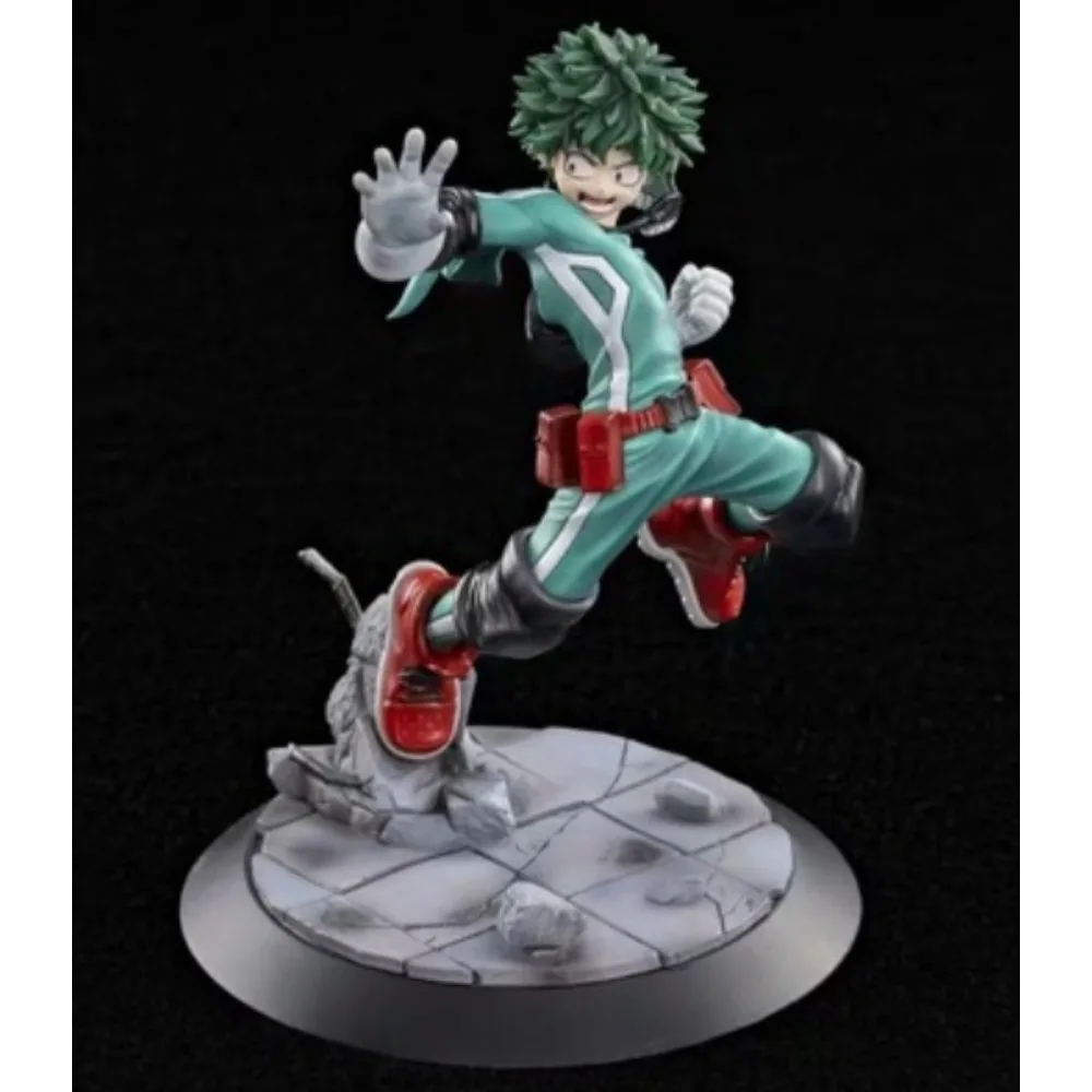 

Anime Character My Hero Academia Figurine, Izuku Midoriya Running Battle Scene Figurine Model Desktop Ornament Gift