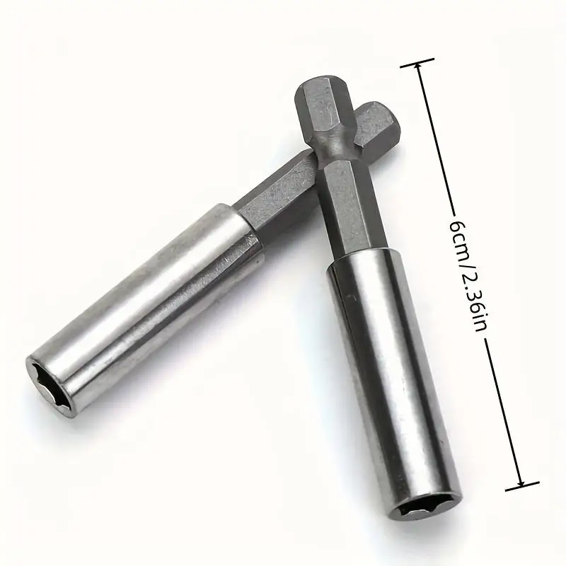 10pcs Magnetic Extension Socket Drill Bit Holder Set 14 Hex Shank Electric Tool Adapter Quick Release Hexagon Steel Nut Driver