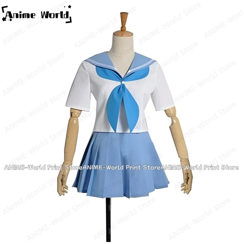 

《Custom Size》Anime Mako Mankanshoku Uniform Dress Cosplay Costume Any Size Christmas Party Halloween Uniform