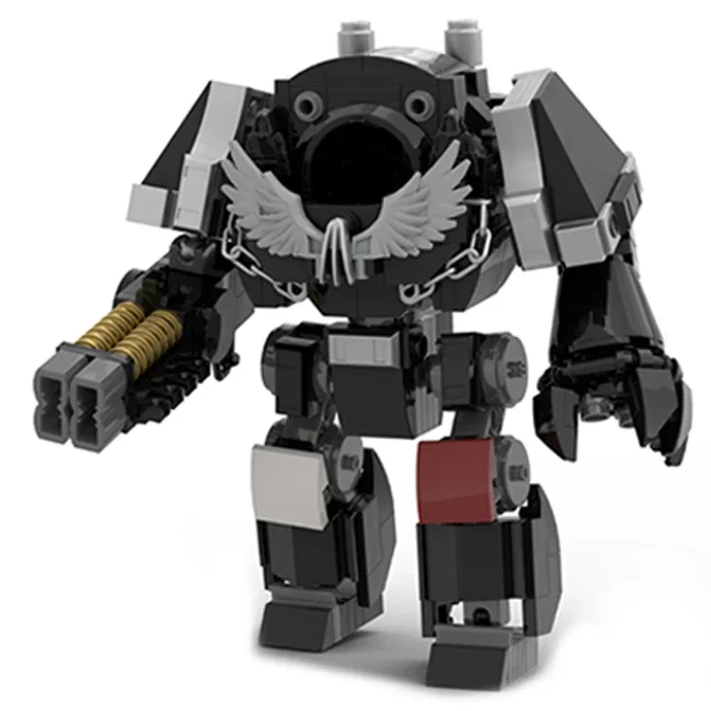 Décennie s de Construction Modulaires en Forme de Marteau de Combat d'Ange Mech Moc, Technologie de Jeux Populaires, Jouets à Assembler Soi-Même, Cadeau de Noël