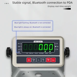 Brutto-Gewicht-Last-Messgerät DIY-Schwein- und Rinderskala wiegt Mini-LKW-Skalen 500 kg-20 Tonnen 110V-220V Batterie 10 Hauptverkaufsrinderskala - №3