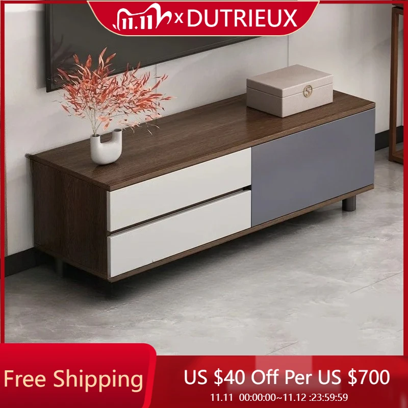 

Living Room Luxury Tv Cabinet Vintage Retro Simple Elegant Display Tv Table Cabinet Minimalist Archivadores Salon Furniture