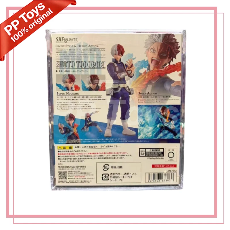 

In Stock BANDAI S.H.Figuart My Hero Academia Shoto Anime Action Collection Figures Model Toys Figura Gift