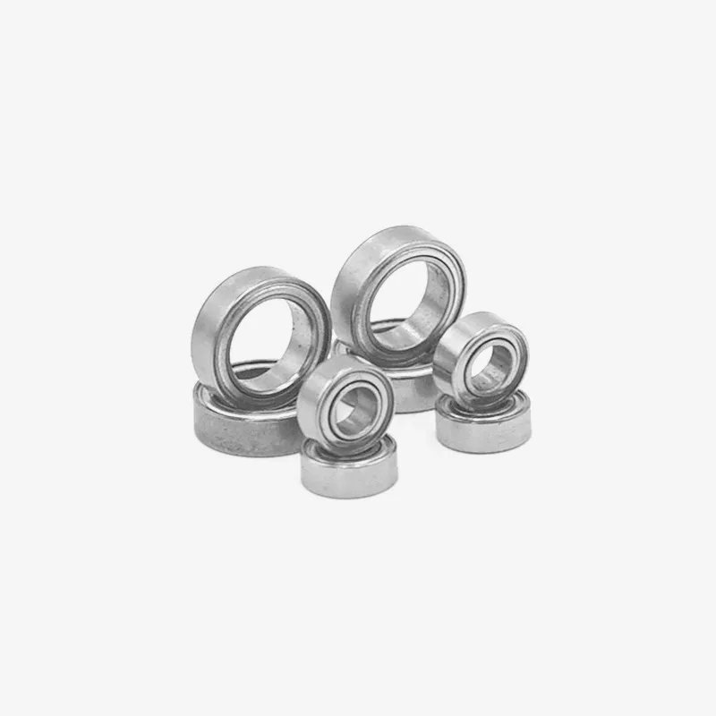 8Pcs Ball Bearings 4X8x3mm 8X12X3.5Mm For HSP Himoto E18 Wltoys 1/18 RC Car Spare Parts A949 A959 A969 A979 A959-B A949-33 A949-