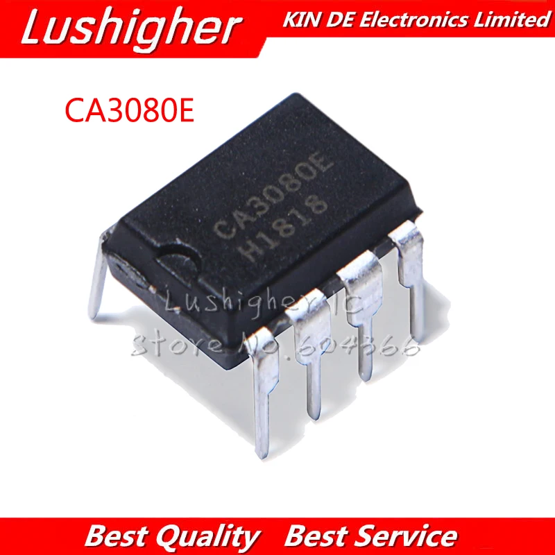 10pcs CA3080E DIP-8 CA3080EZ DIP CA3080 DIP8