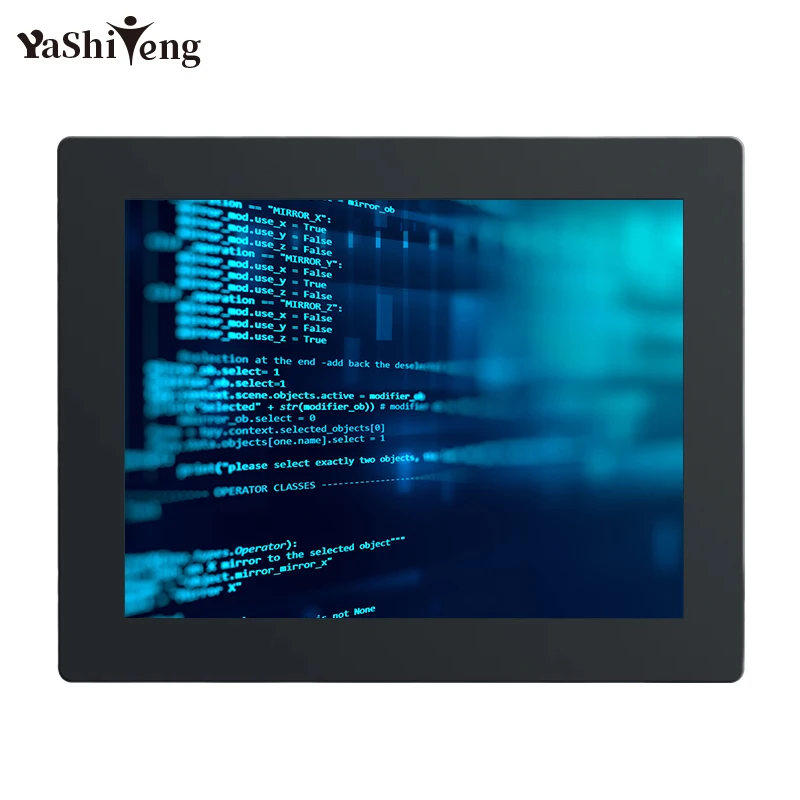 

15.6'' 1920*1080 Industrial LCD Monitor Non Touch Screen Metal Shell Industrial Display Monitors Embedded Panel PC