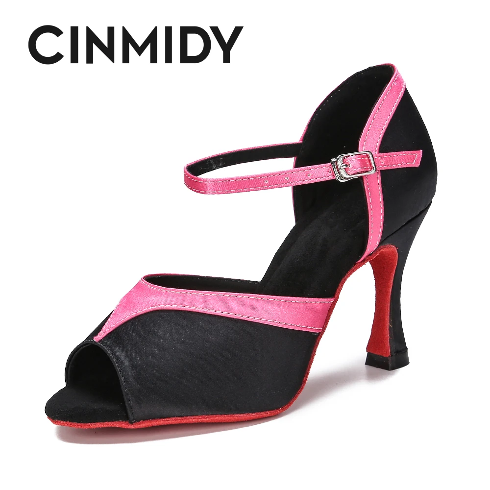cinmidy-シルクサテン-ダンスシューズ-女性用-ボールルームダンスシューズ-タンゴ-サルサ-ラテンダンスシューズ-ソフトソール-パーティーシューズ-レディース-ダンスサンダル