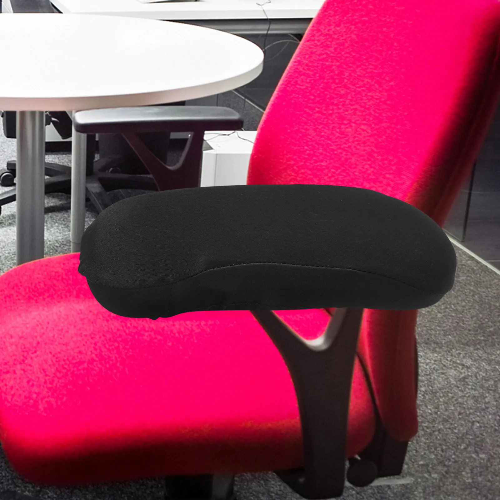 1Pair Chair Armrest Covers Fit Most Office Computer Gaming Chairs Soft Protective Armrest Sleeve Computer Chair Arm Cover