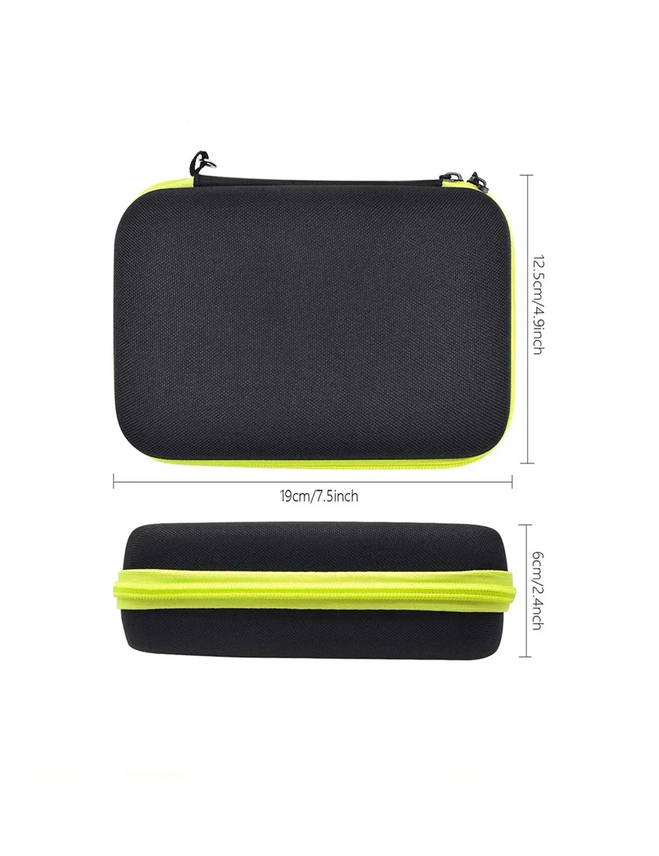 Storage Box EVA Portable Case Electric Shaver Travel Case Protective Cover Single Blade Storage Box Hard Shell