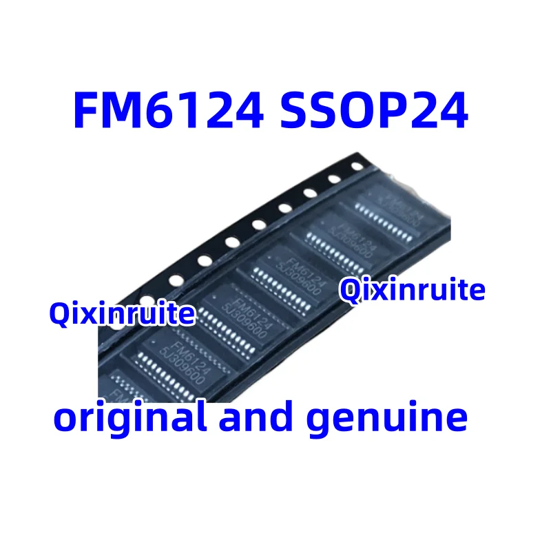 Qixinruite  New genuine FM6124 SMT SSOP24 LED display screen driver IC chip