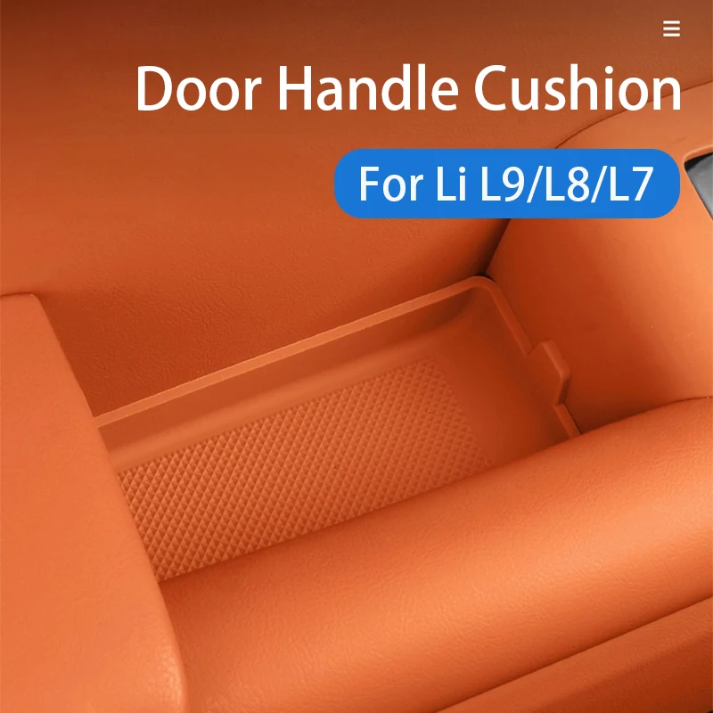 

For Li Lixiang L7 L8 L9 2022 2023 Car Door Inner Handle Door Bowl Storage Pad Anti-scratch Protection Pad for lixiang