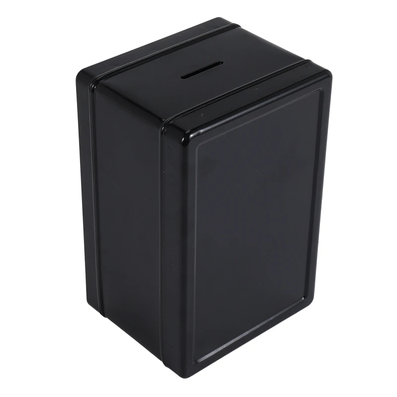 Organizzatore di cassette di sicurezza Scatola decorativa da scrivania in ferro Salvadanaio Mini armadietto in metallo Scatola di immagazzinaggio per soldi Scatola di immagazzinaggio per ragazzi