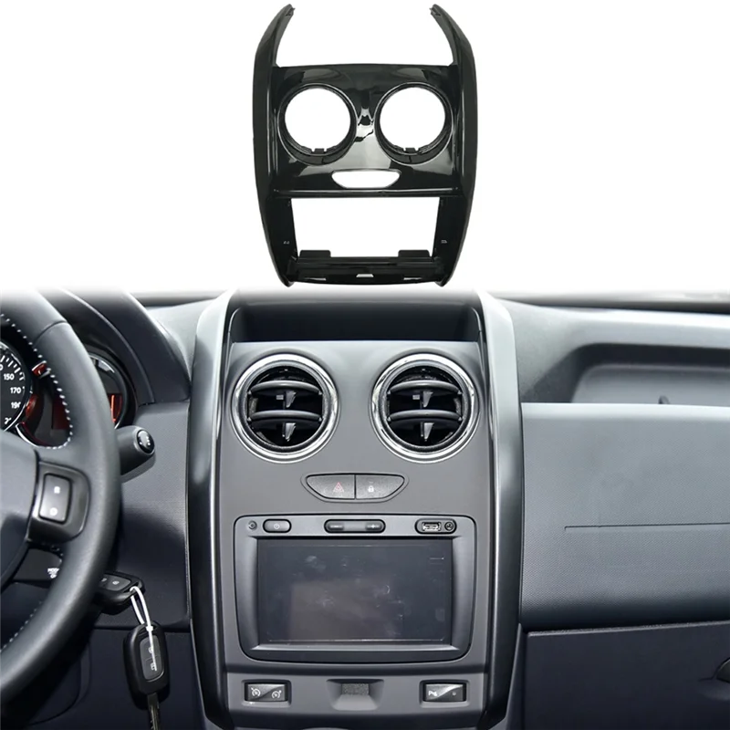 

2 Din 9 Inch Car Radio DVD GPS Mp5 Fascia Panel Frame For RENAULT Duster 2014-2018 Dash Mount Kit-A99D