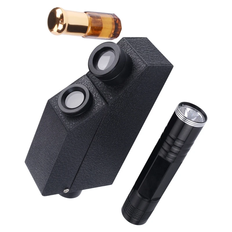 1.30-1.81 Gemstone Refractometer Jewelry Emerald Zircon Testing Tool LED Flashlight Double Refractometer Professional