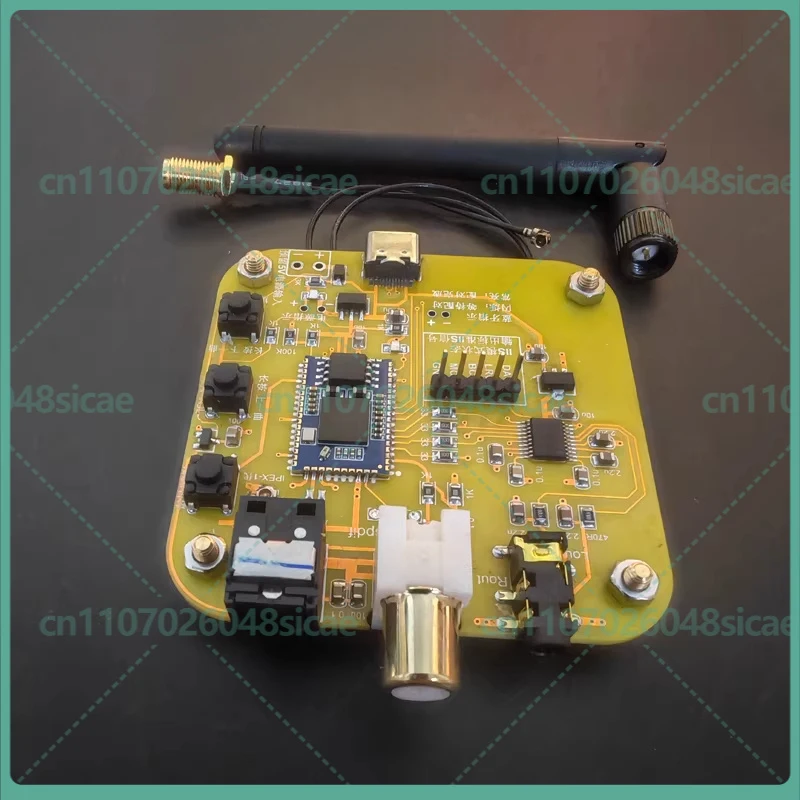 

1 шт. для Qualcomm QCC3084 QCC5181, плата аудиоприемника Bluetooth 5.4, APTX-HD LDAC IHDC