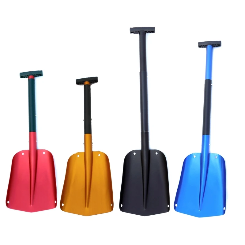 Retractable Outdoor Snow Ice Shovel Yard Leaf Cleaning Tools Summer Beach Shovel Camping Emergency Snow Shovel