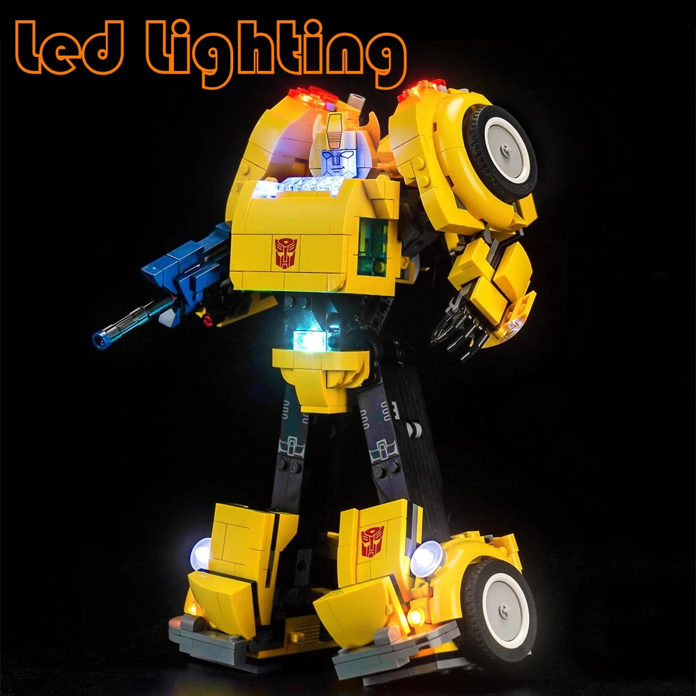 Car Led Light Kit For 10338 The Bumblebee Not Include Building Block (Only Lighting Set)