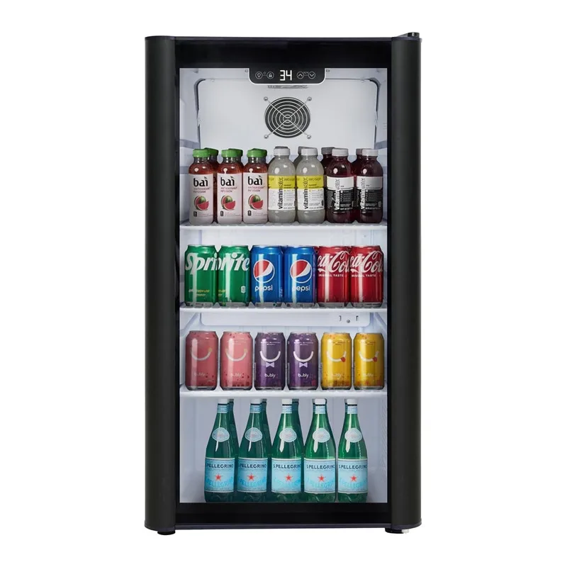 

Glass Door Freezer Display Cabinets 3.1 Cu Ft Display Freezers Commercial Beverage Display Freezers Beverage Cooler