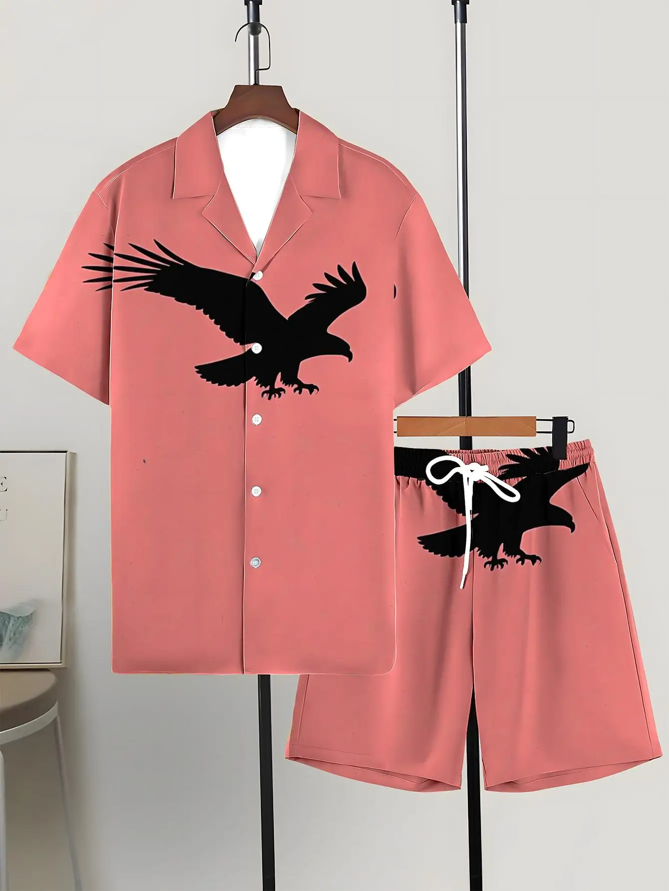

Men's Shirt Sets 2026 Spring/Summer Graphic 3D Printed 2 piece set men's suits sweatshirt set outfits two piece jogging suit