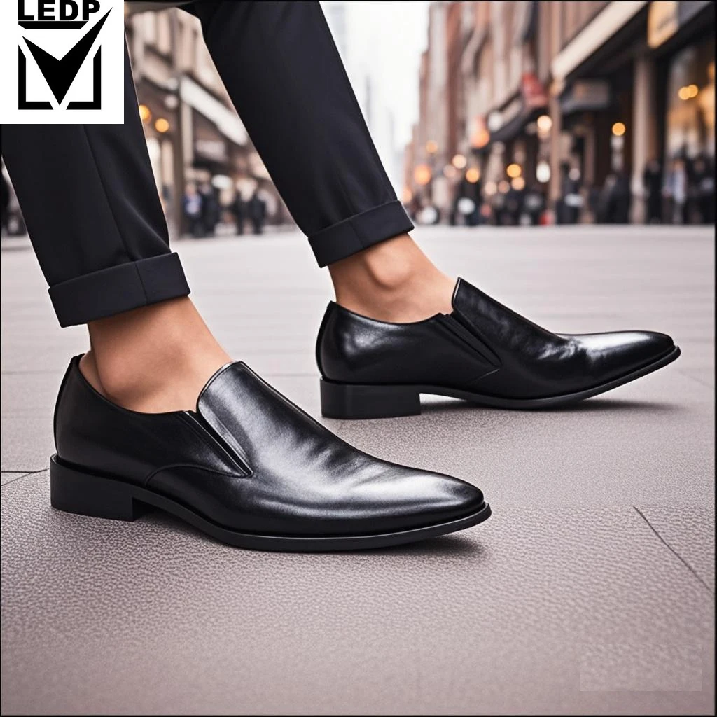 

Summer New Men's Pointed Toe Patent Leather Oxford Shoes Calf Leather Luxury Dress Shoes for Office Wedding Party