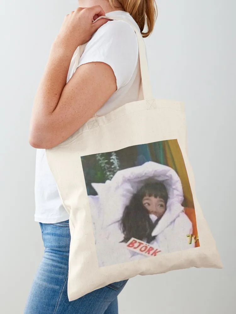 

Bjrk Tote Bag Woman shopper bag hand bag ladies tote men's Cloth