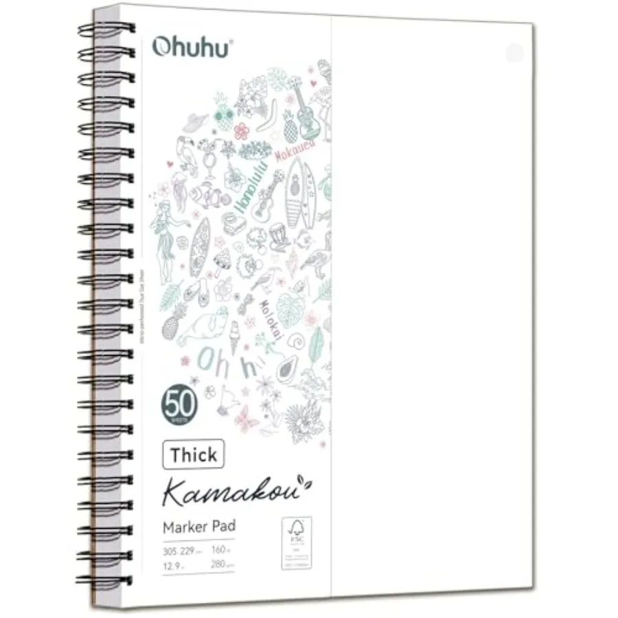 

Markers + Bleedproof Marker Pad 9"x12"