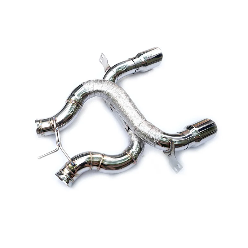 ING car high-pitched Voice with Valve controller SS304 Catback Exhaust For Mclaren 650 2014+ 650S or 675 3.8T